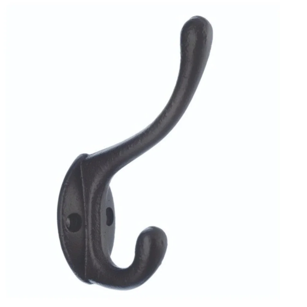 Beslagsboden Design Smedbo Coat & Hat Hook Black Wrought Iron B 067  New